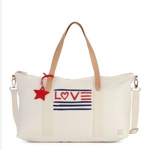 NWT Ellen Degeneres Love Weekender Bag